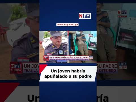 Un joven habría apuñalado a su padre