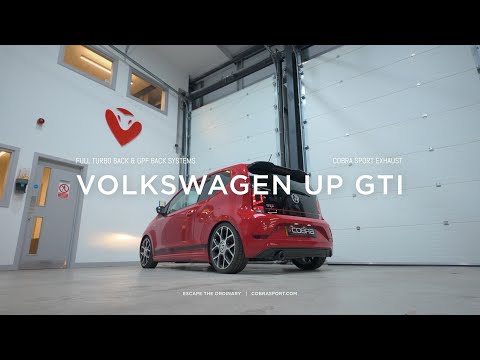 VW UP! GTI Turbo Back Exhaust Sound Check - Full Performance Exhaust Upgrade by Cobra Sport UK