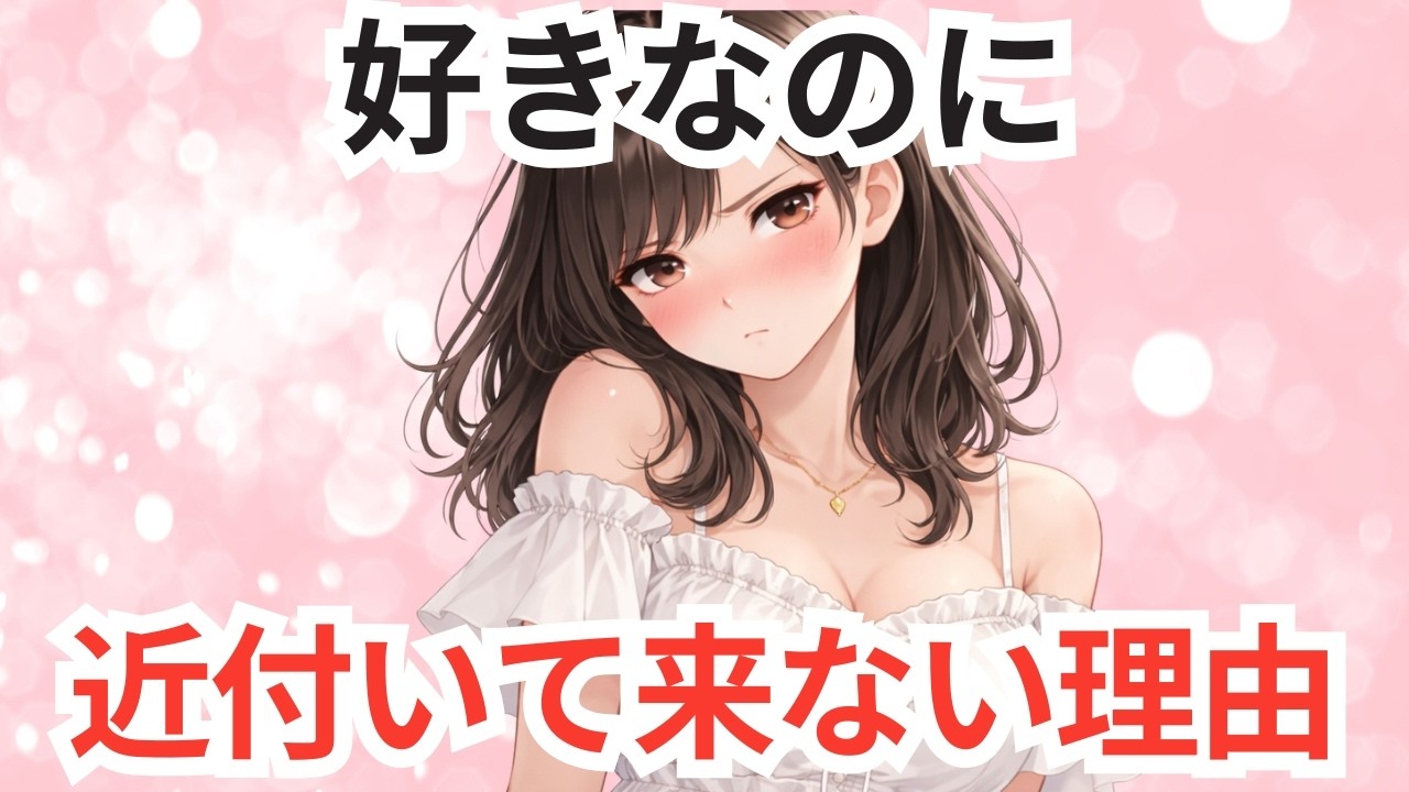好きなのに近づいて来ない女性の本音。男性が見落としやすい女心