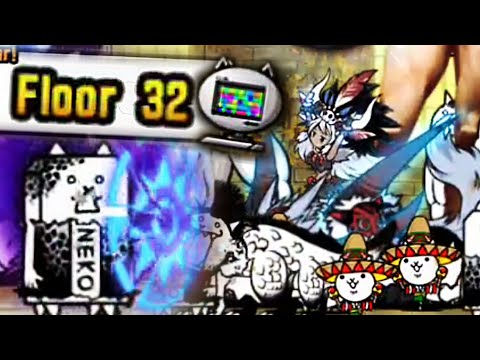 Infernal Tower Floor 32, ft. CPU strat - The Battle Cats