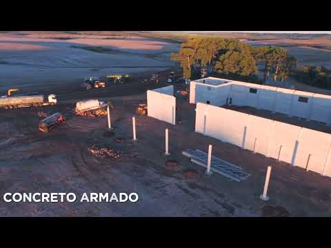 Pavilhão Agrícola em Esmeralda/RS | Obra Plenna Estruturas