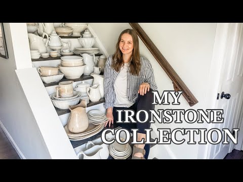 🤍🤎 EISENSTEINKOLLEKTION | Gefärbter und rissiger Eisenstein | Antiquitäten und Vintage-Dekor