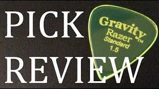 Video thumbnail for Gravity Razer Standard 1.5mm Guitar Pick Review & Demo by Jake Pool Music
