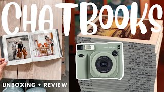 CHATBOOKS UNBOXING, REVIEW & TUTORIAL || photo book tips and ideas