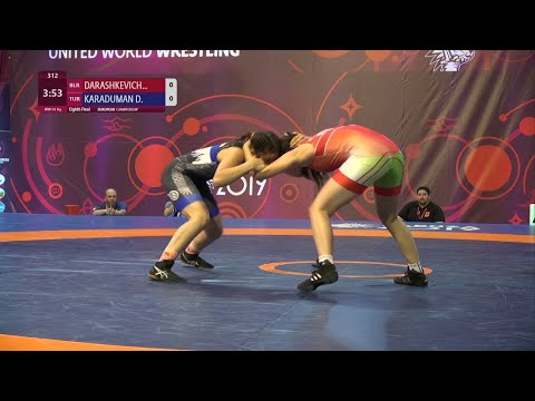 1/8 WW - 61 kg: N. DARASHKEVICH (BLR) v. D. KARADUMAN (TUR)