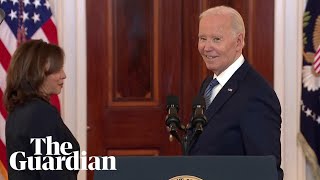 'Is that a joke?': Biden asked whether Trump was responsible for Gaza ceasefire