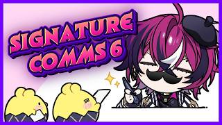 ZATSU & SIGNATURE COMMISSIONS 6【NIJISANJI  EN | Doppio Dropscythe】