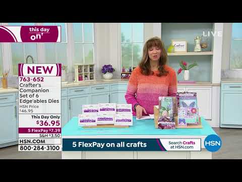 Crafter's Companion Set of 6 Edge'ables Dies