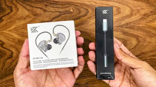 KZ EDX Lite & KZ AM01 Unboxing and Review