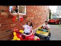 Restaurant Drive Thru Play Ride On Car For Kids