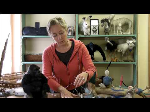 How to Make a Wire Armature of a Person by Sarafina Fiber Art