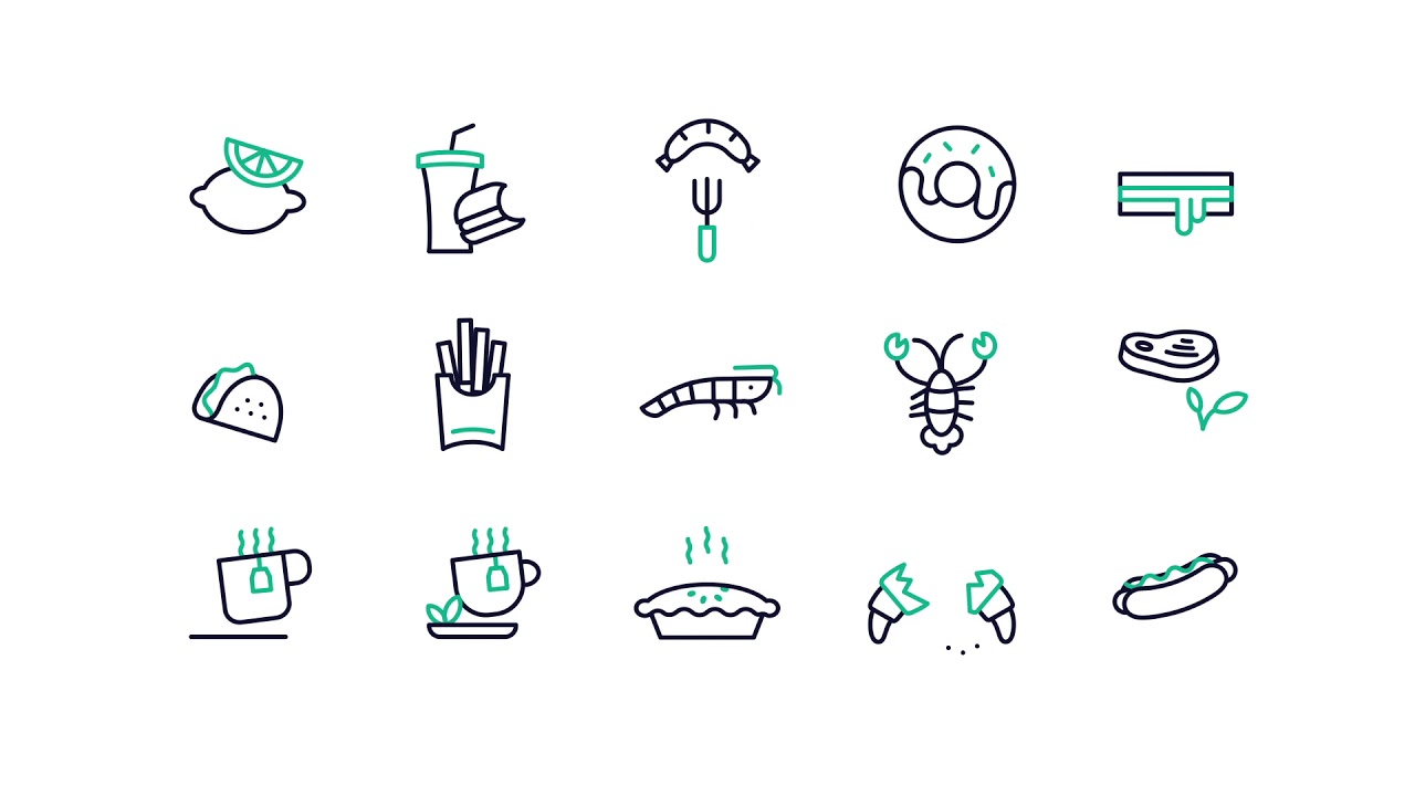 Food Animated Icons & more