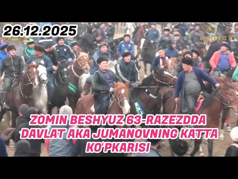 26.12.2025 ZOMIN BESHYUZ 63-RAZEZDDA KATTA KOʻPKARI. 
