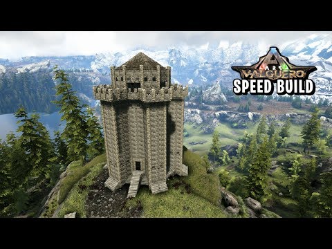 ARK - Stoneguard Castle - Speed Build - Part 1 (Keep)