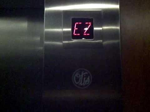 Old Otis traction elevator at Royal Bank Plaza