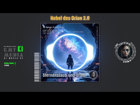 Sternenstaub und Stahl — KI‑Musik Full Album | Synthwave, Industrial, Electronic Opera