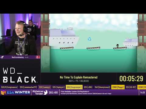 No Time To Explain Remastered [100%] by WarDrumsGaming - #ESAWinter23