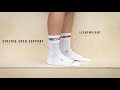 GRIPGRAB Classic Regular Summer Fietssokken Wit — video 3