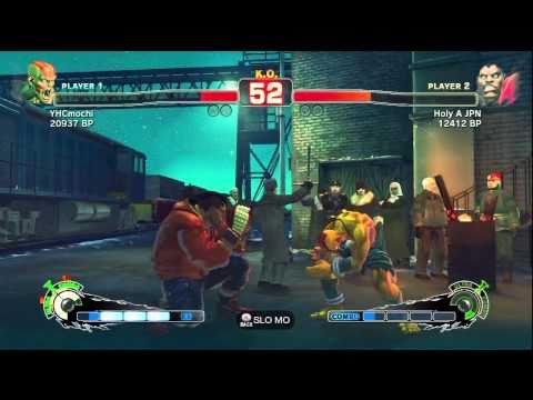 SSF4: YHCmochi (Dhalsim) vs. Holy A JPN (Balrog)