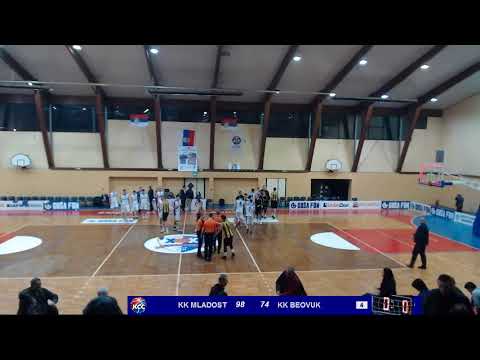 2MLS 15. kolo / KK Mladost SP - KK Beovuk 72 / 25.01.2020.