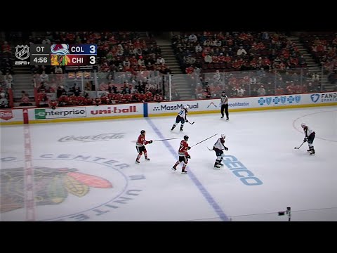 FULL OVERTIME BETWEEN THE BLACKHAWKS AND THE AVALANCHE [1/4/22]