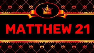 MATTHEW 21 (NIV) by Max McLean