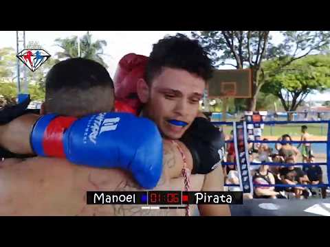 FELIPE PIRATA (KRU MONGE) vs. HEVERTON MANOEL (MONGE BARRETOS) 75 KG - Thai Fight Brasil