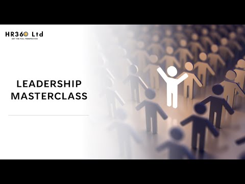 LEADERSHIP MASTERCLASS Series: Welcome Session