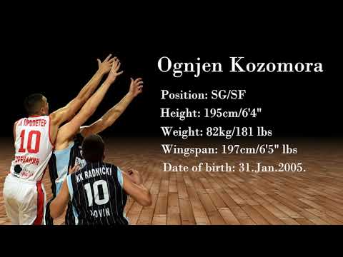 Ognjen Kozomora - Basketball highlights (KK PROLETER)