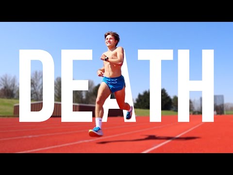 i almost died running this workout