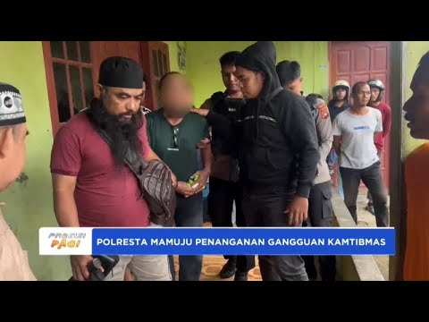 POLRESTA MAMUJU PENANGANAN GANGGUAN KAMTIBMAS
