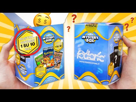 I OPEN 2 ITALIAN VINTAGE POKEMON MYSTERY BOXES FOR €100! *FROM FEDERICSTORE*