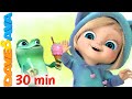 😍 Five Little Speckled Frogs and More Nursery Rhymes | The Ice Cream Song | Dave and Ava 😍