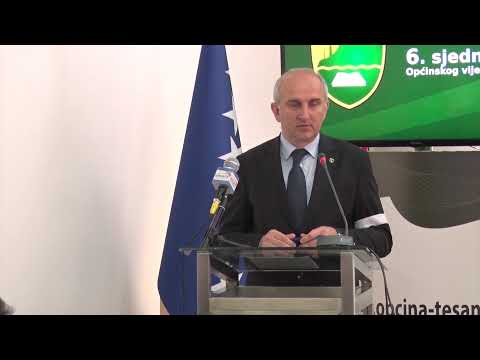 Tešanjska hronika 722  - Održana 6. sjednica Općinskog vijeća Tešanj