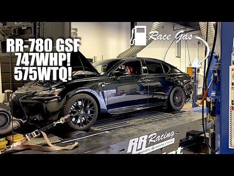 2020 Lexus GSF RR Racing Supercharger: 747whp/575wtq RR780
