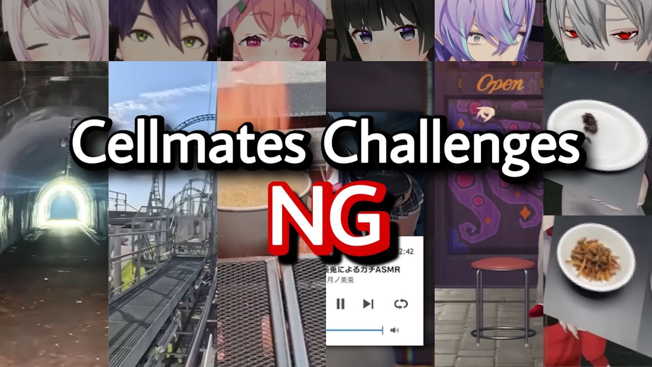 cellmates NG tasks: execution | Nijisanji eng subs