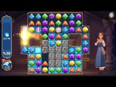 Beauty and the Beast Perfect Match Level 92 - NO BOOSTERS 👸👸👸
