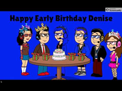 Happy Early Birthday Denise