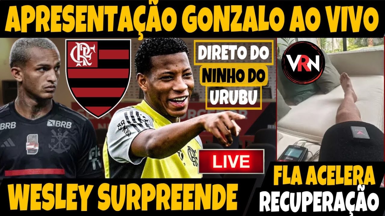 COLETIVA AO VIVO DE GONZALO PLATA! WESLEY COM 3 REFORÇOS PARA SUA CARREIRA! ARRASCA FAZ CUIDADO E+