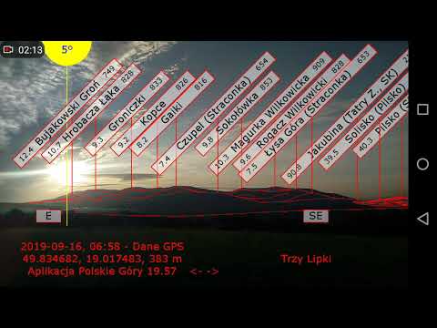 Polskie Góry - opisy panoram Video