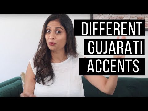 Different Gujarati Accents and Different Ways of saying, "Mom, can you give me a glass of water?