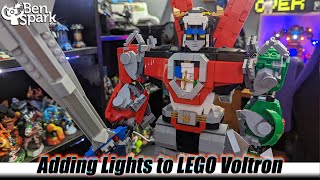 How to Add a Lightailing LED Light Kit to Your LEGO Voltron Set 21311
