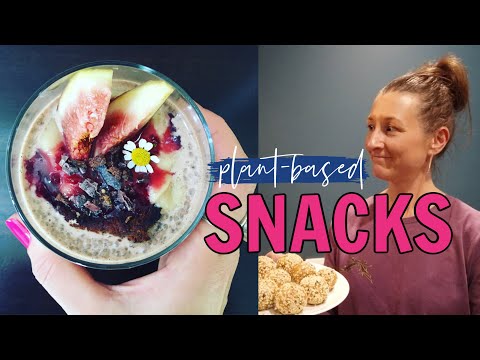 How to Make Gluten Free Snacks | PB Hemp Bliss Balls + Choc Chia Pudding | Australian Vegetarians