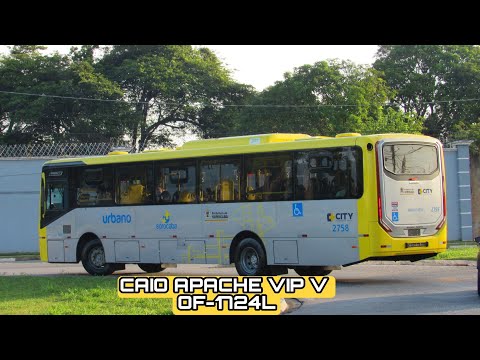 Fui Conferir - Os Apache Vip V Mercedes-Benz OF-1724L Da City Transportes (Sorocaba-SP)