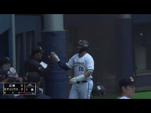 【ファーム】バファローズ・マレーロの3ランHRで初回に先制!! 2019/4/27 B-C(ファーム)