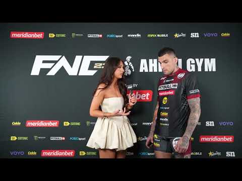 ALEKSANDAR ILIC | POST FIGHT INTERVIEW | Ahilej FNC 23 powered by Meridianbet | Belgrade