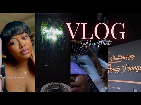 VLOG• Just a fyi this video will make you JEALOUS | SELF LOVE SZN | Black Owned Head Spa Experience 