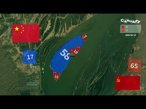 The Sino-Soviet Border Conflict (1969) Using Google Maps | China vs. Soviet Union