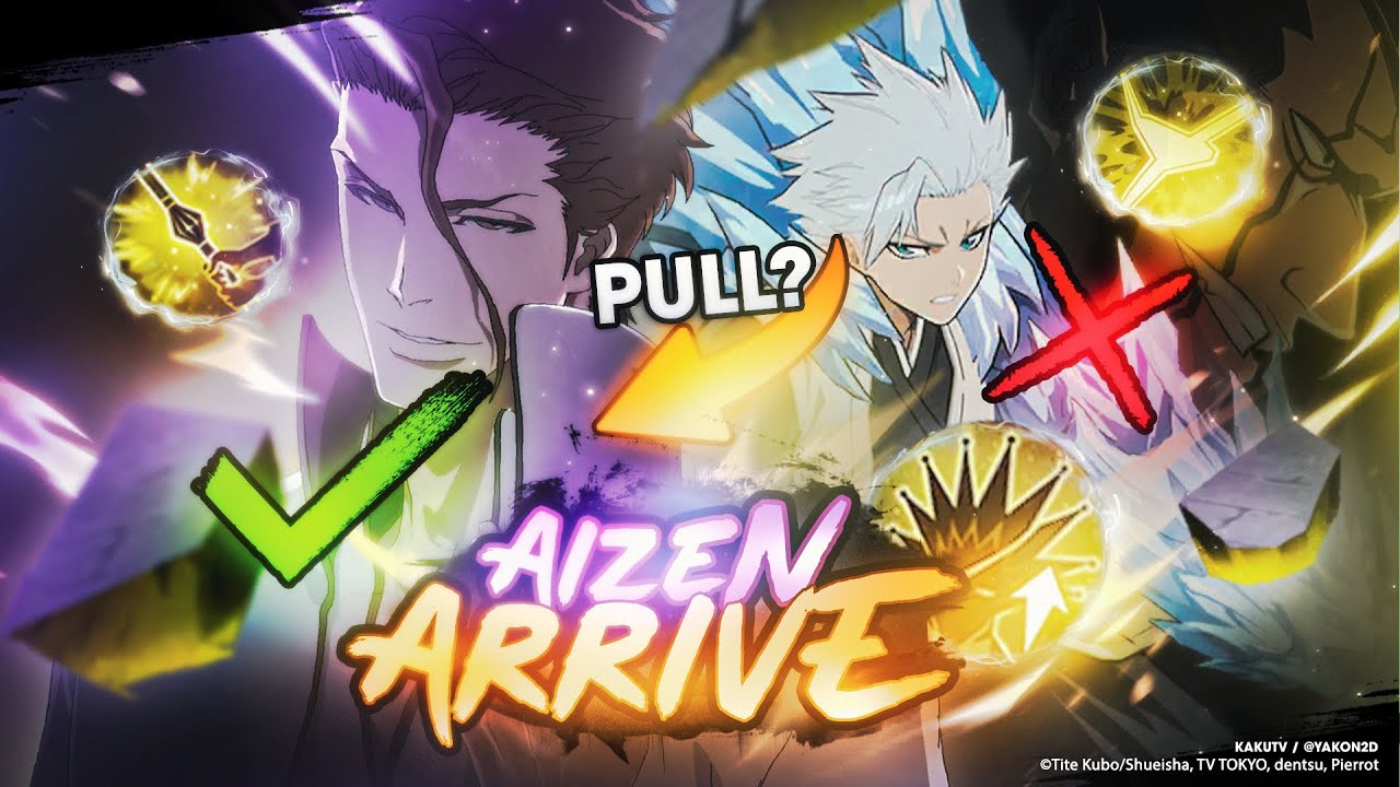 GAMEPLAY AIZEN QUI ARRIVE POUR NOEL DOUBLE PORTAILS? SKIP TOSHIRO ? BLEACH SOUL RESONANCE