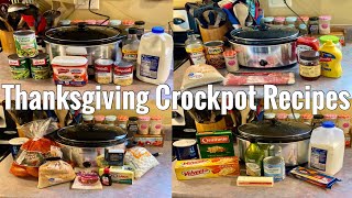 Thanksgiving Side Dishes|Crockpot Edition| 2020